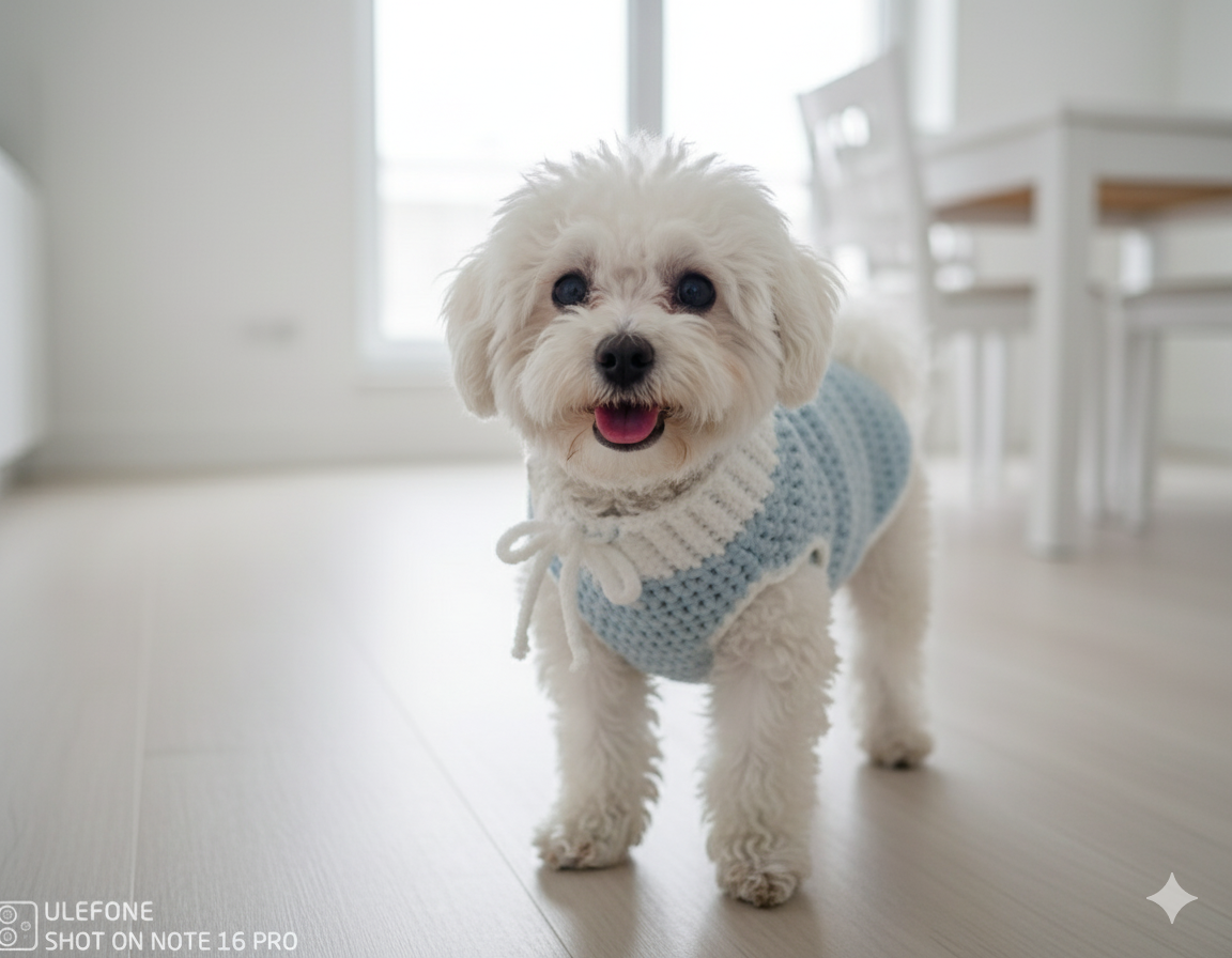 crochet dog coat - photo 4