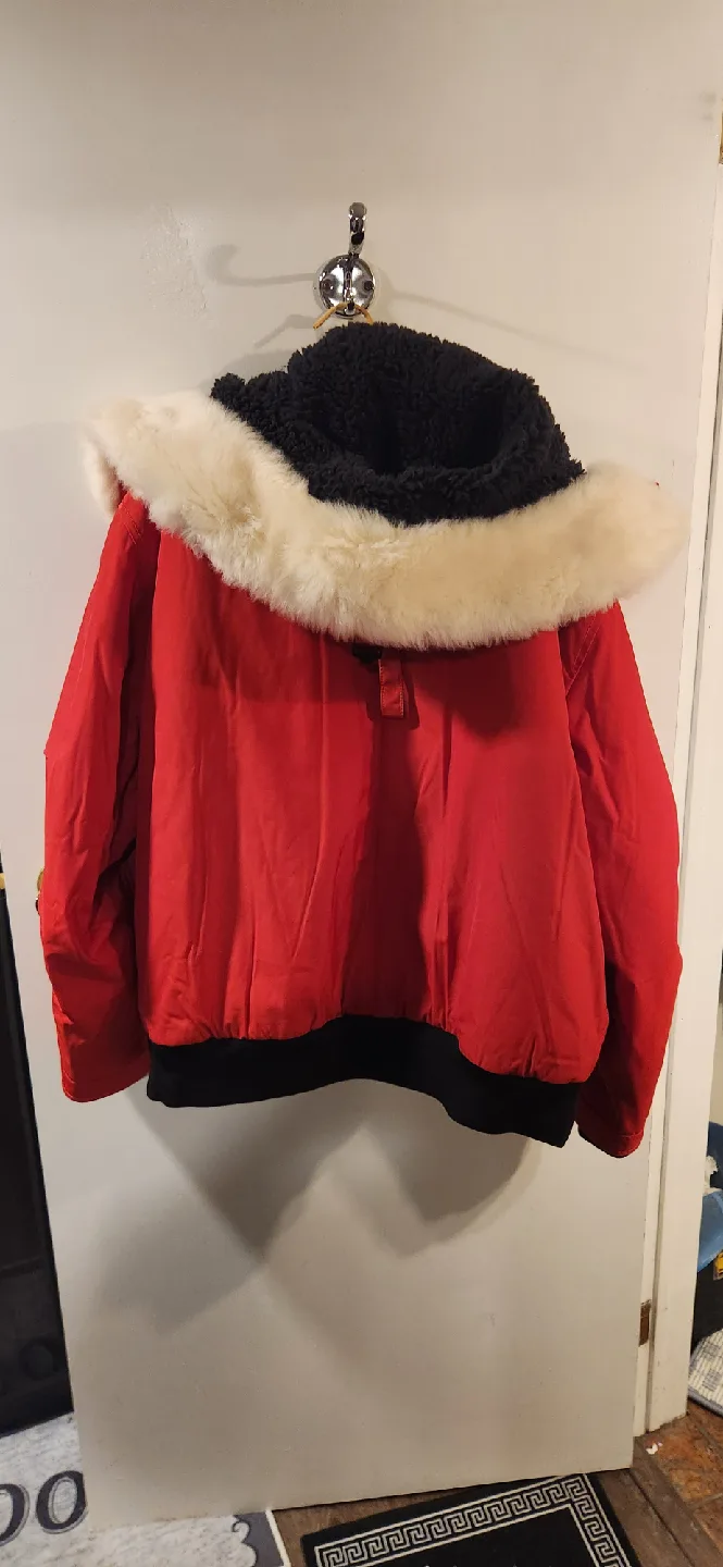 Coach Red Winter Bomber Jacket image indicator(5)