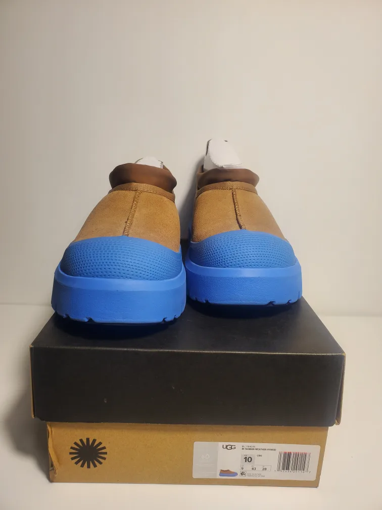 Men’s UGG Tasman Weather Hybrid Slipper Chestnut Big Sky Size 10 image indicator(2)