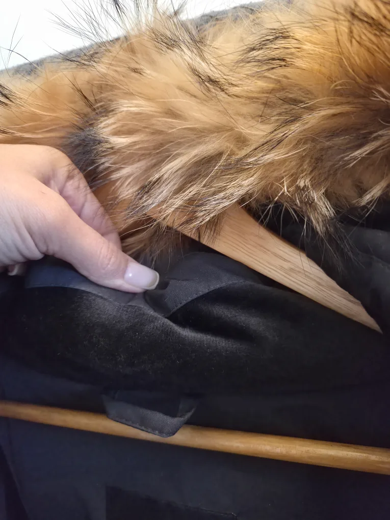 Masculino Black Winter Parka - Size L image indicator(6)