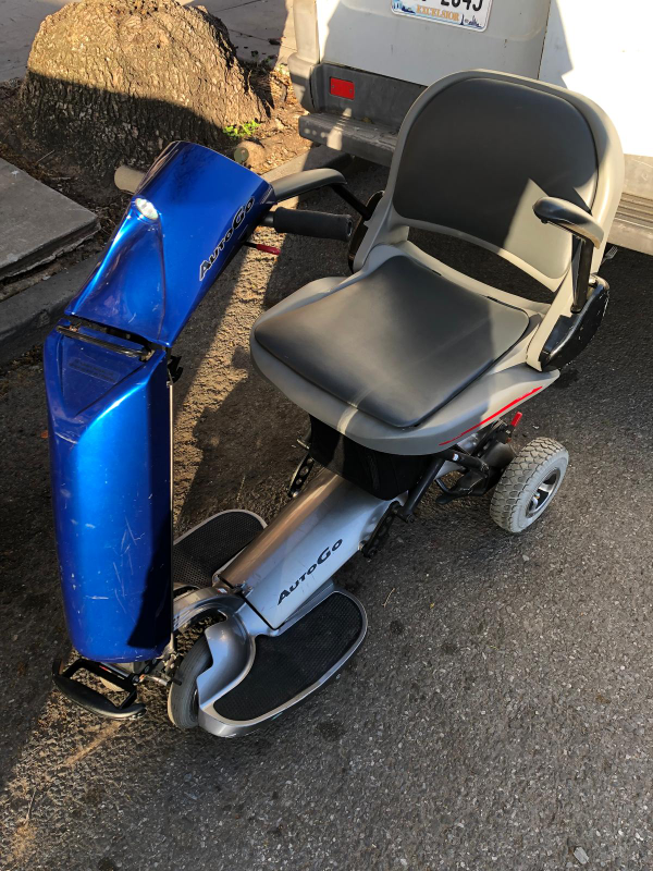 AutoGo Mobility Scooter - Blue