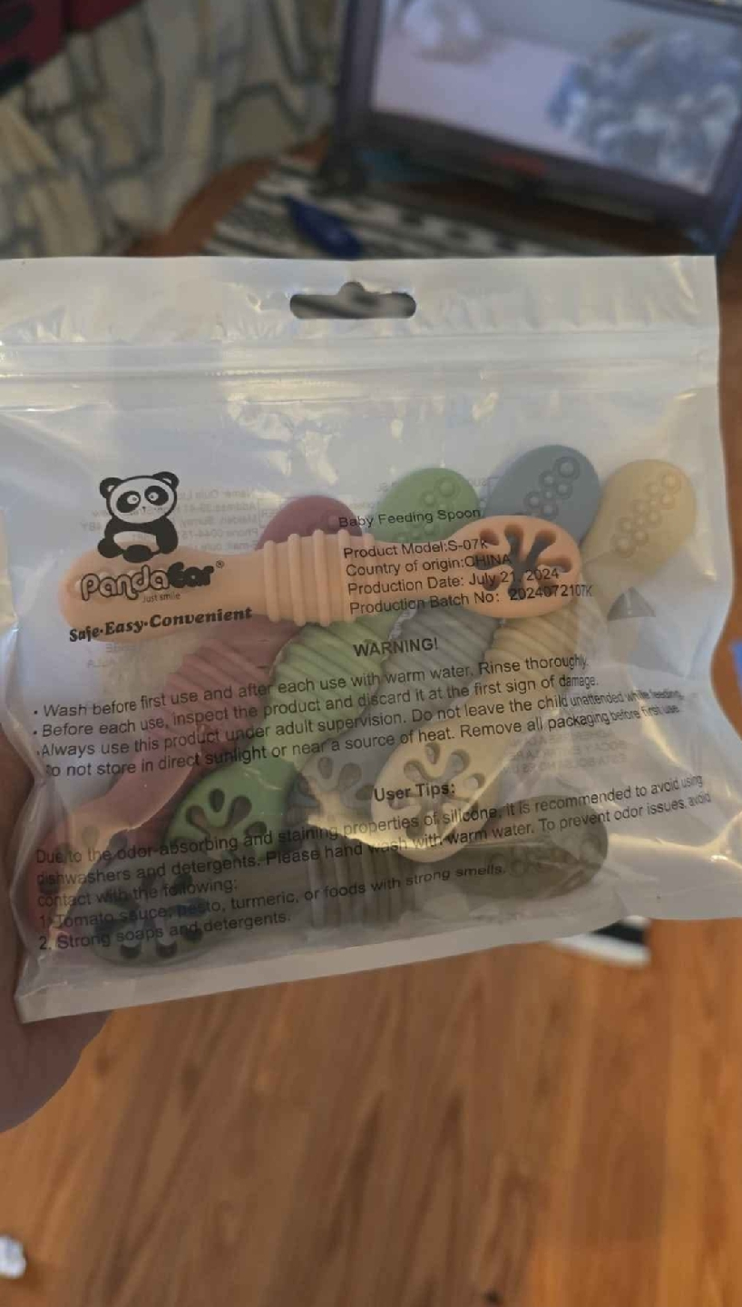 Panda Car Baby Feeding Spoon - New in Package