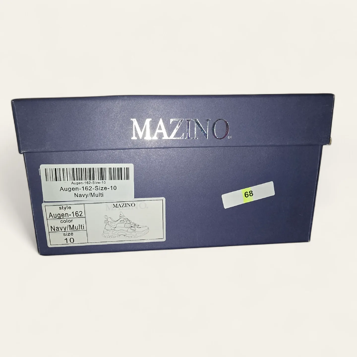 Mazino Augen-162 Navy/Multi Sneakers - Size 10 image indicator(2)