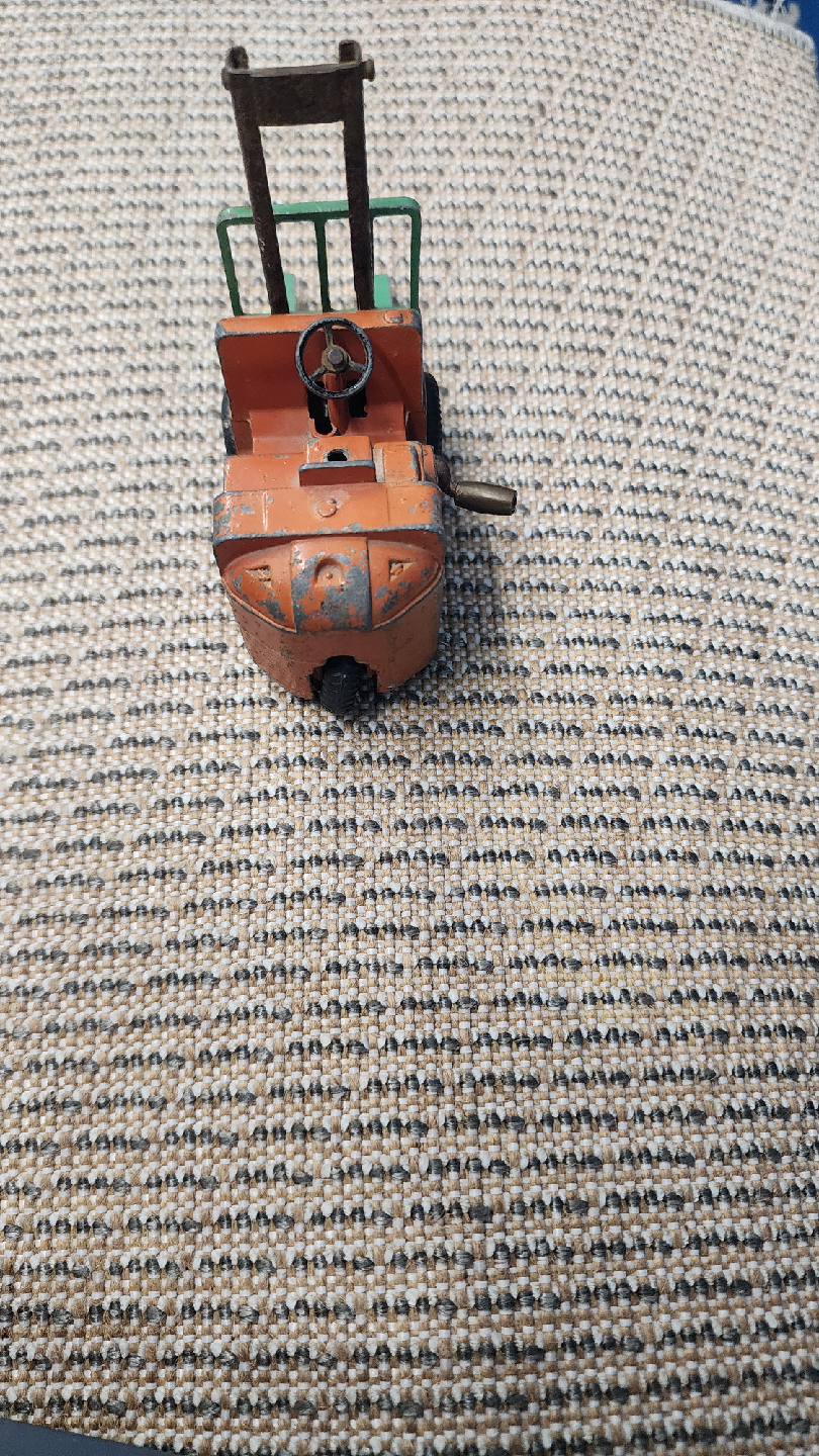 Vintage Dinky Toy Forklift - Orange - photo 2