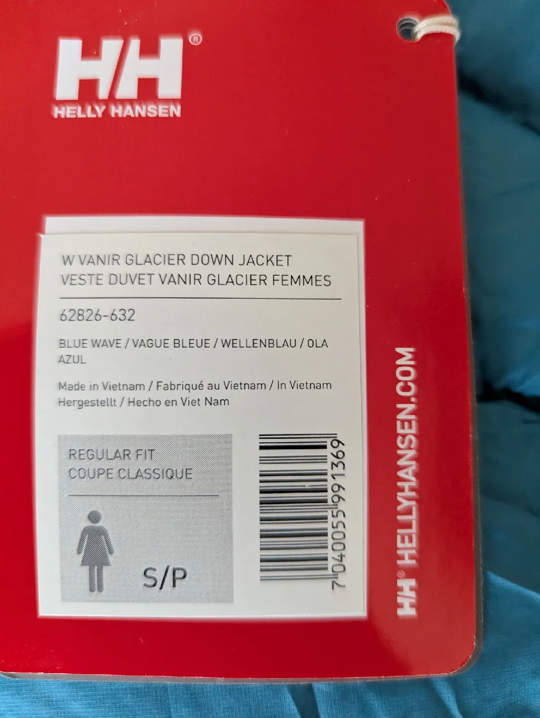 Helly Hansen Vanir Glacier Down Jacket - Size S image indicator(3)