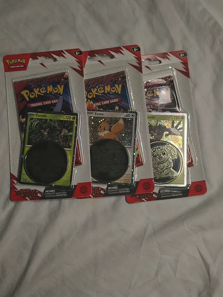 Pokemon TCG Scarlet & Violet Destined Rivals Booster Packs thumbnail