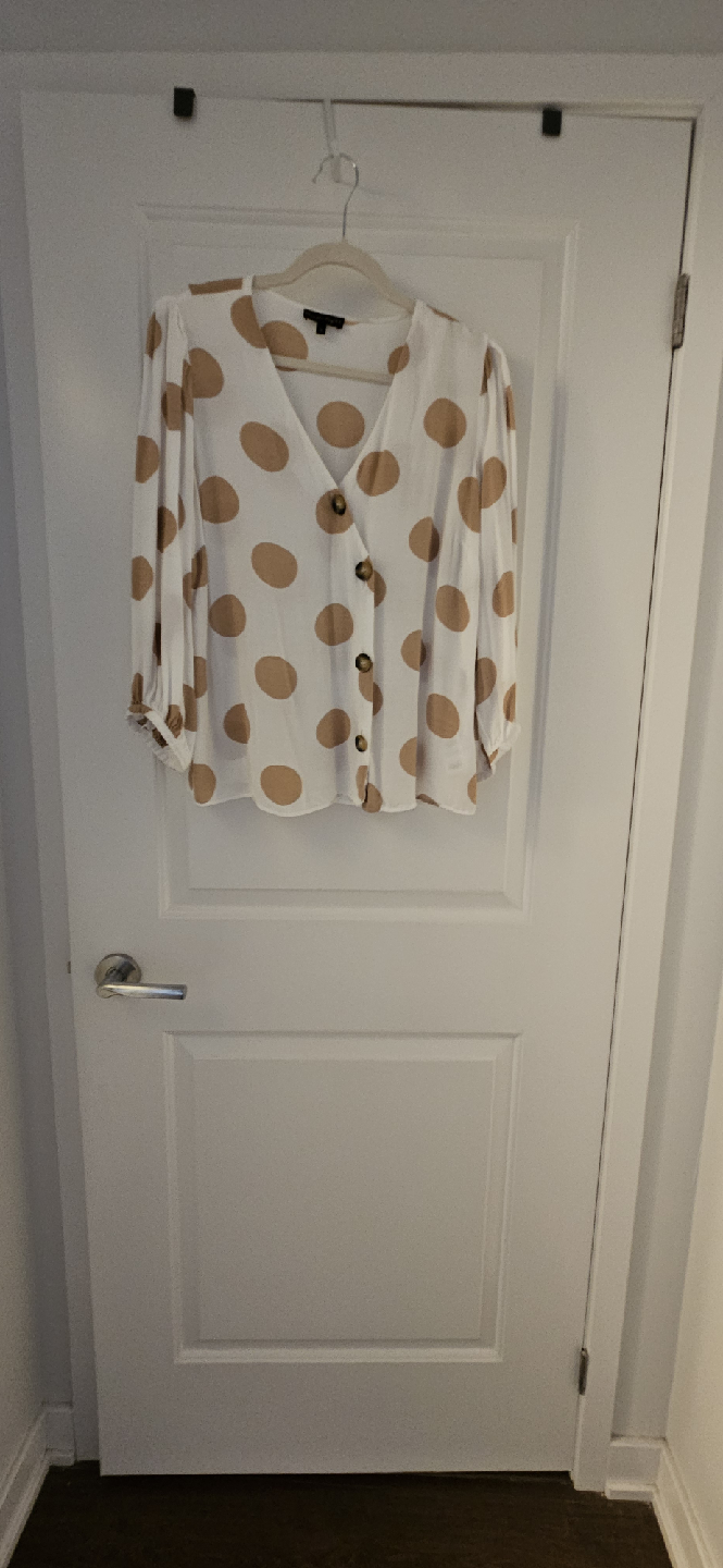 Phase Eight Polka Dot Blouse - Medium to Large (US 10, UK 14) - photo 3