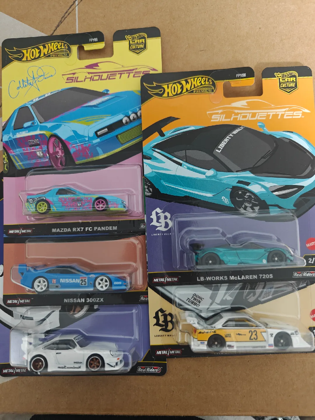 Hot Wheels Car Culture Silhouettes & Premium Diecast Cars thumbnail