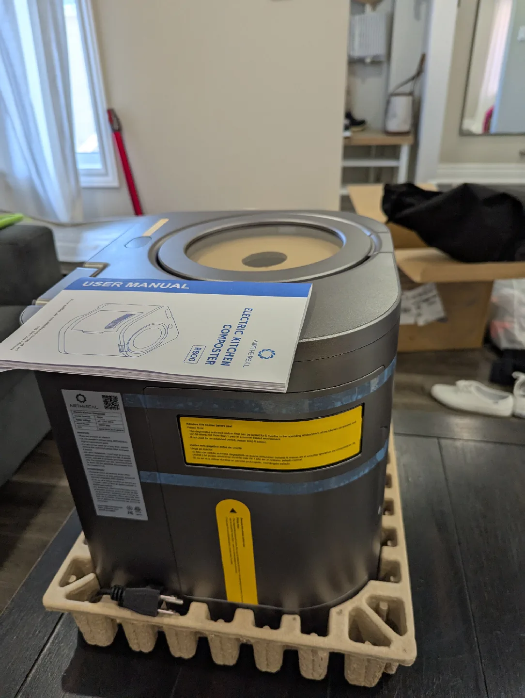 Airthereal Electric Kitchen Composter image indicator(2)