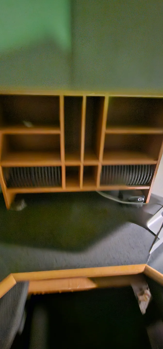 Desk with removable Hutch and removable file cabinets image indicator(2)