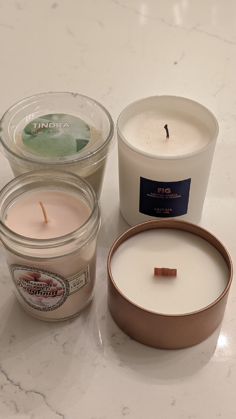 Set of 4 Scented Candles