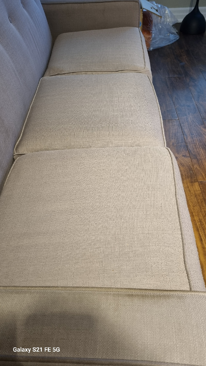 Three-Seater Sofa - Light Grey - photo 3