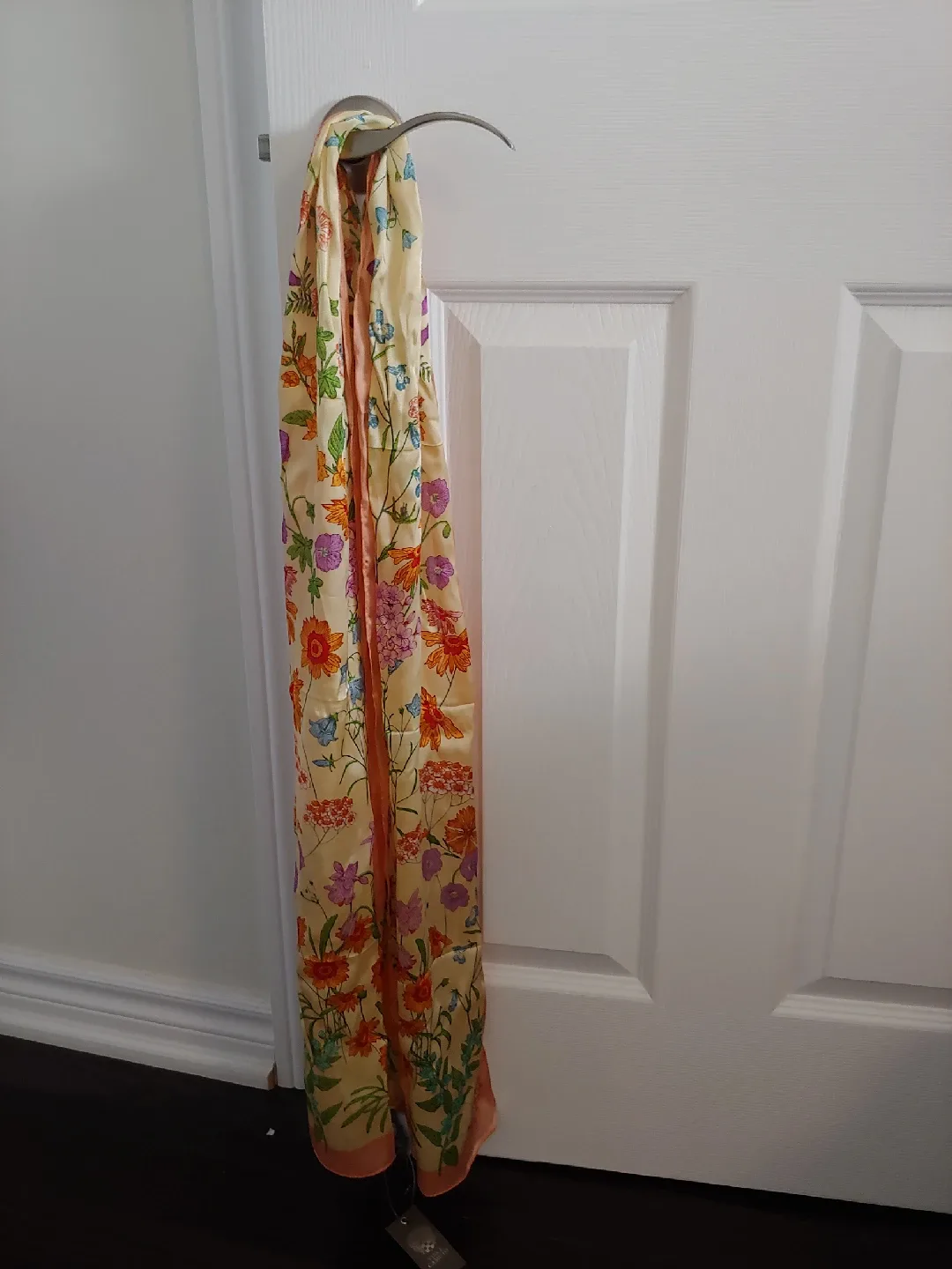 New Vince Camuto Floral Scarf - Silk/Modal Blend image indicator(4)