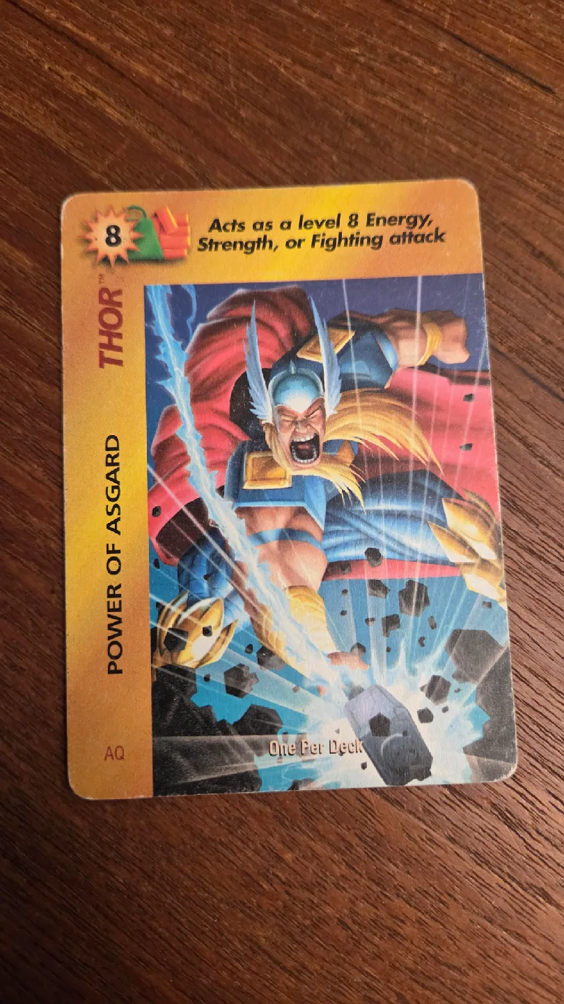 Thor Power of Asgard Trading Card thumbnail