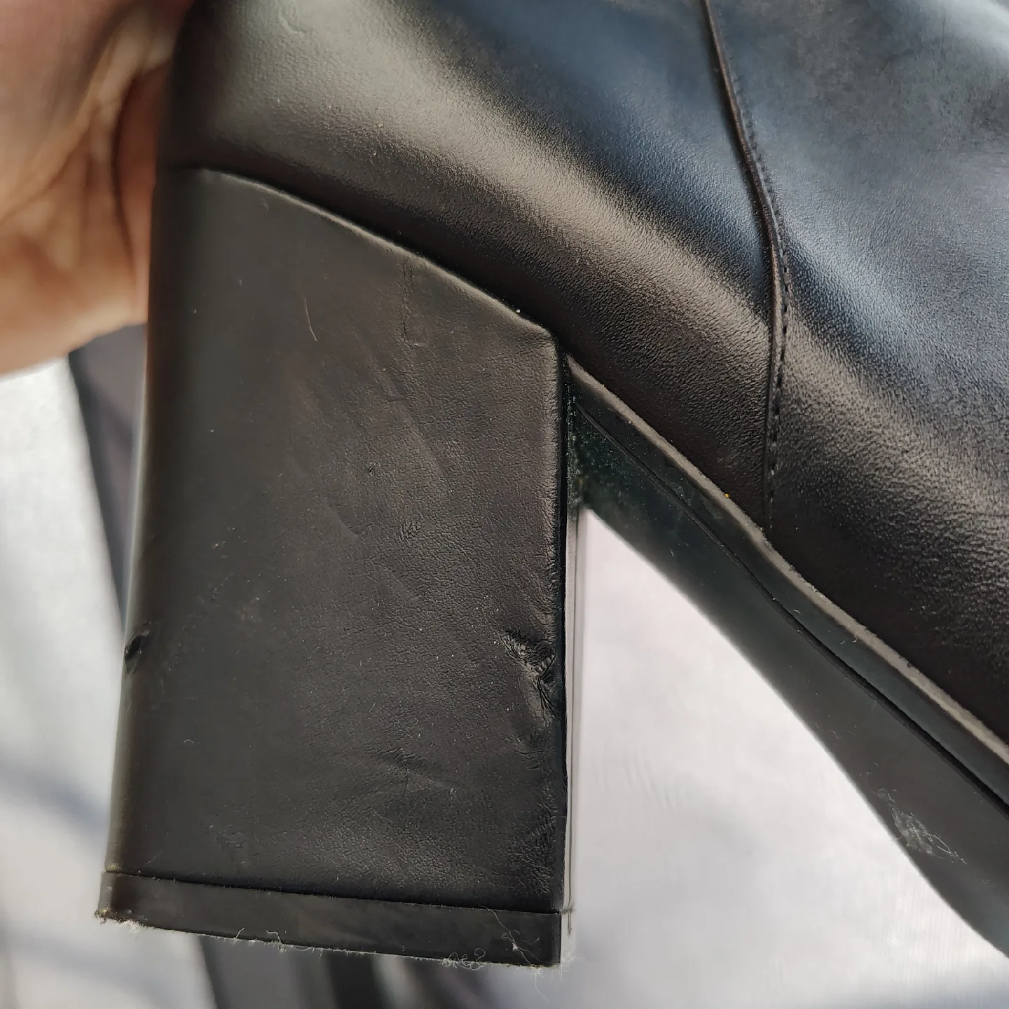 Nine West Black Ankle Boots, Size 9½M image indicator(5)