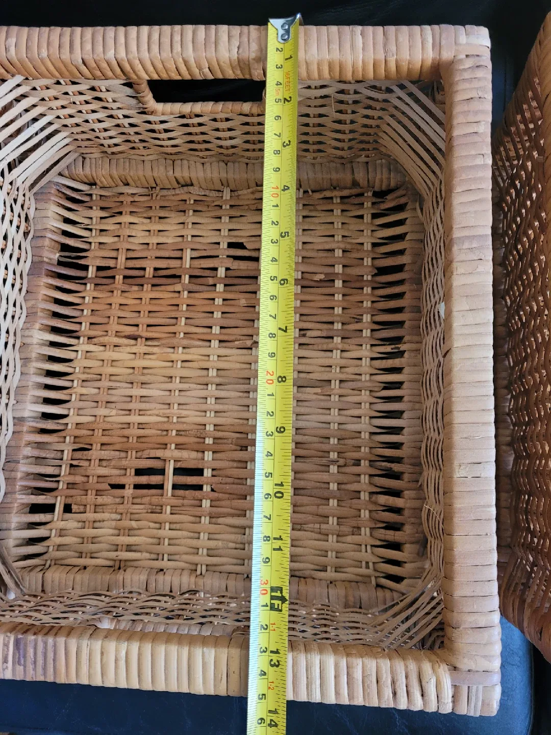 Wicker Storage Baskets - Set of 2 image indicator(4)