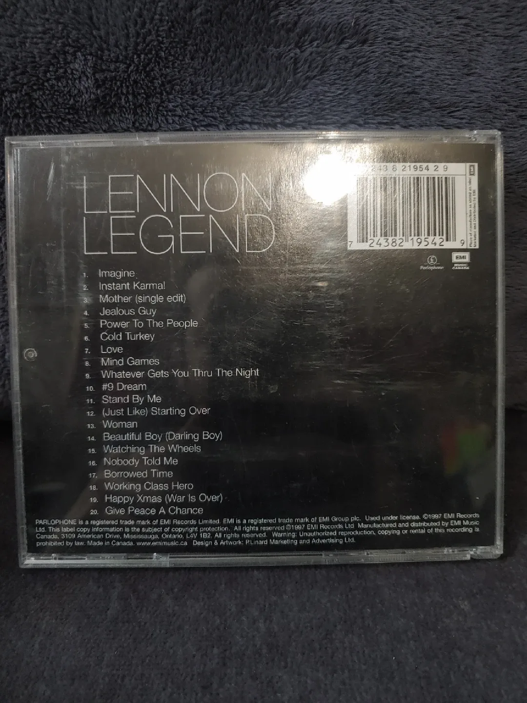 Lennon Legend: The Very Best of John Lennon CD image indicator(2)
