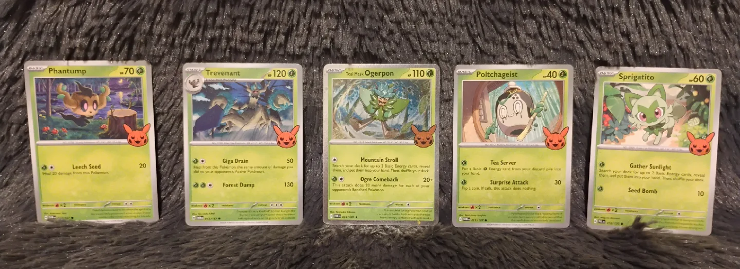 Pokemon Tricks or Treats 2024(17 Cards out of 30 Cards) image indicator(4)