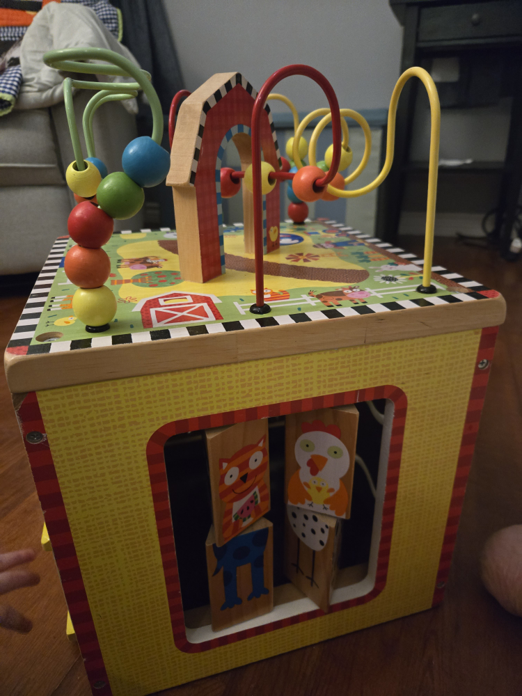 ALEX Jr. Wooden Activity Cube - photo 4