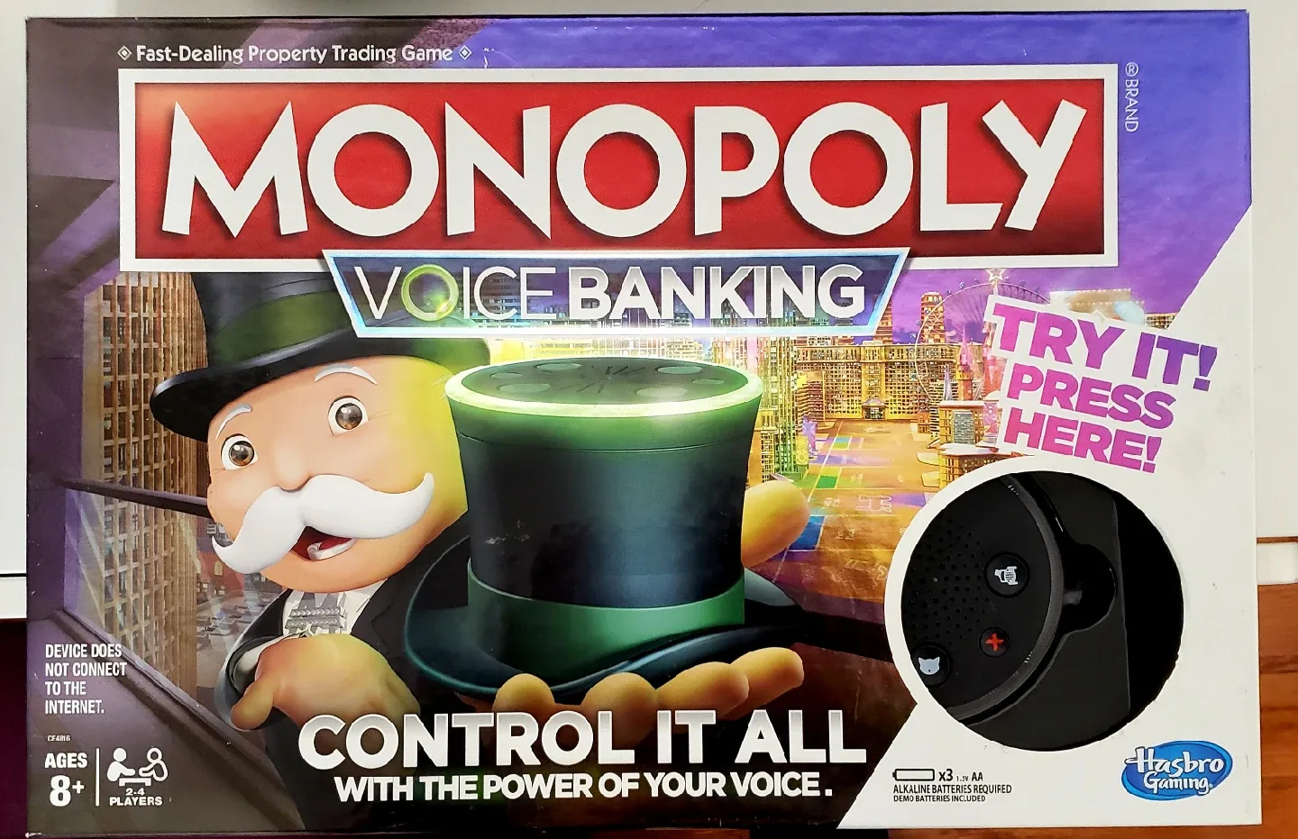 Monopoly Voice Banking Board Game thumbnail
