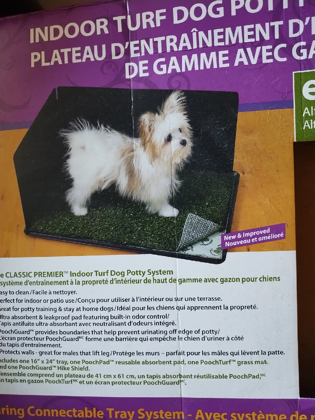 Classic Premier Indoor Turf Dog Potty System