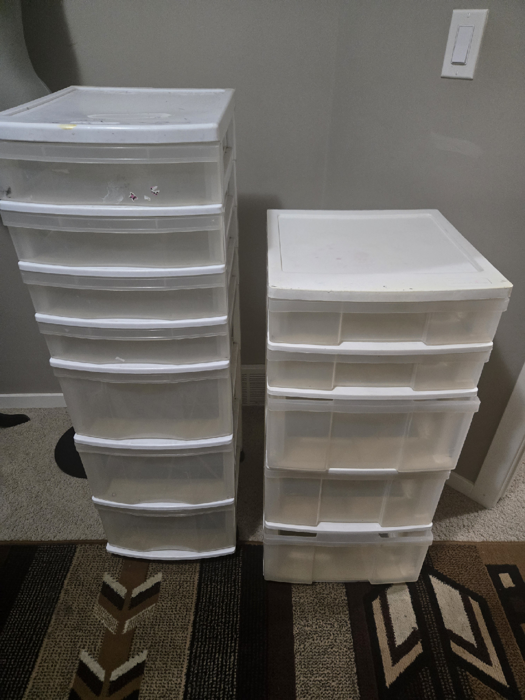 Plastic storage drawer units for 25$ - photo 4