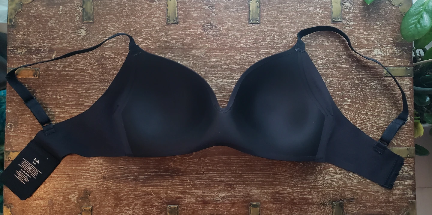Knix Wing Woman Contour Bra - Size 34C - Black - photo 2