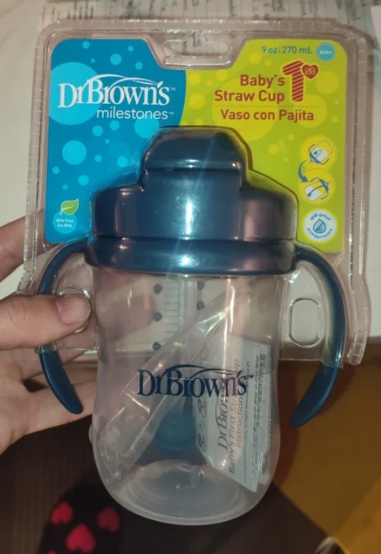 Dr. Brown's Baby's 1st Straw Cup - New in Package! thumbnail