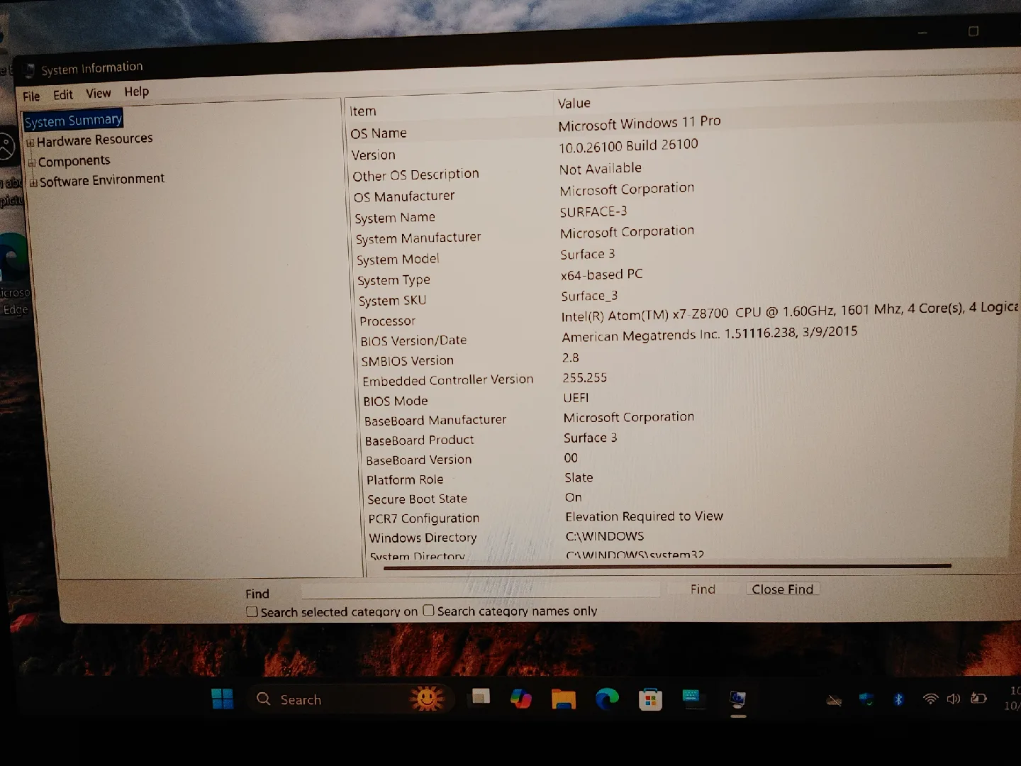 Microsoft Surface 3 Tablet with Bluetooth Touchpad keyboard image indicator(10)