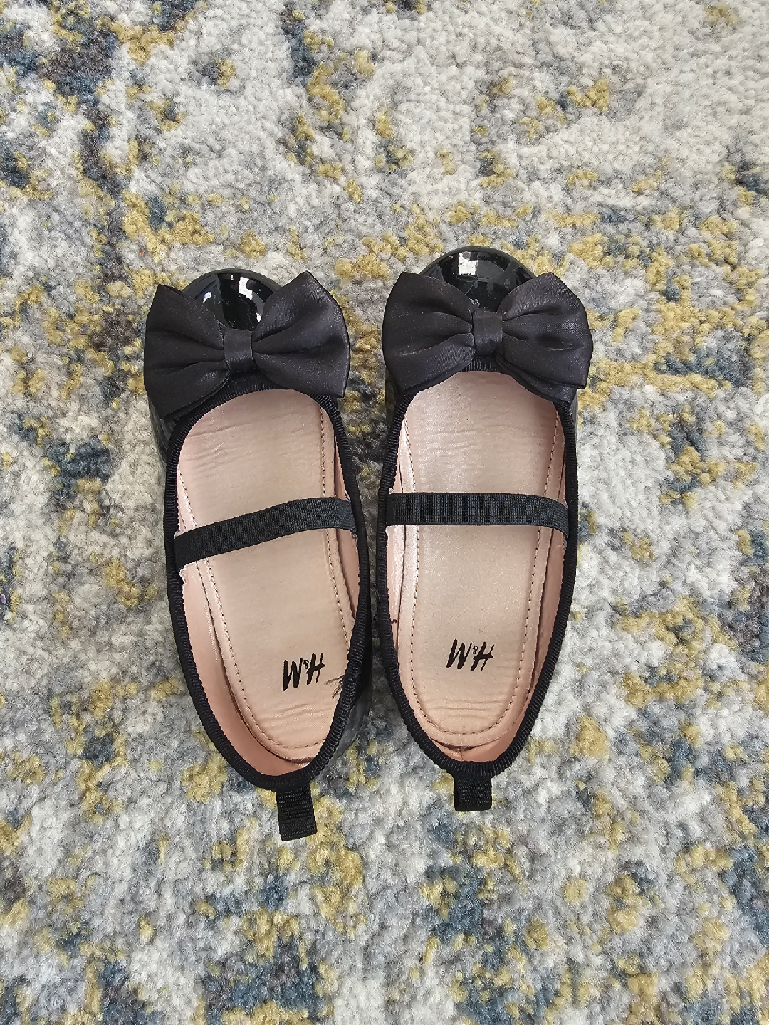 H&M Black Bow Flats