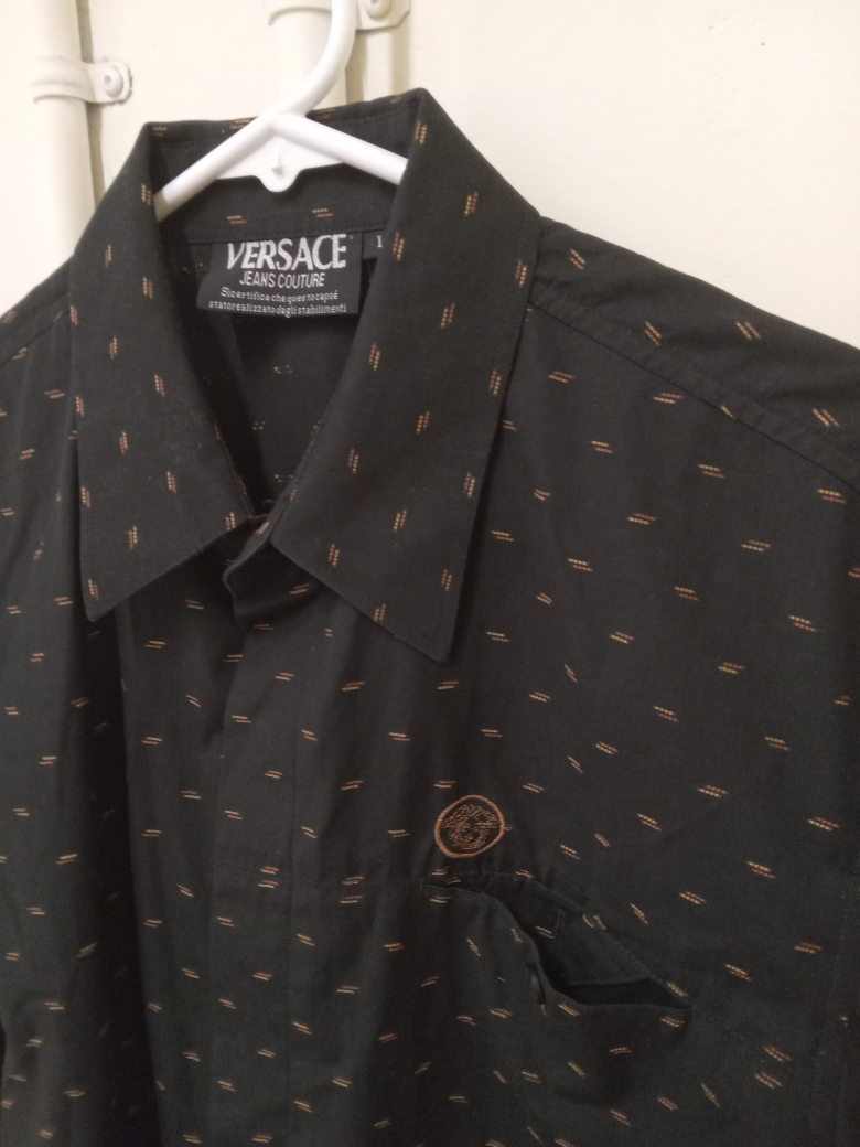 Versace Jeans Couture Black Shirt - Size L - photo 3