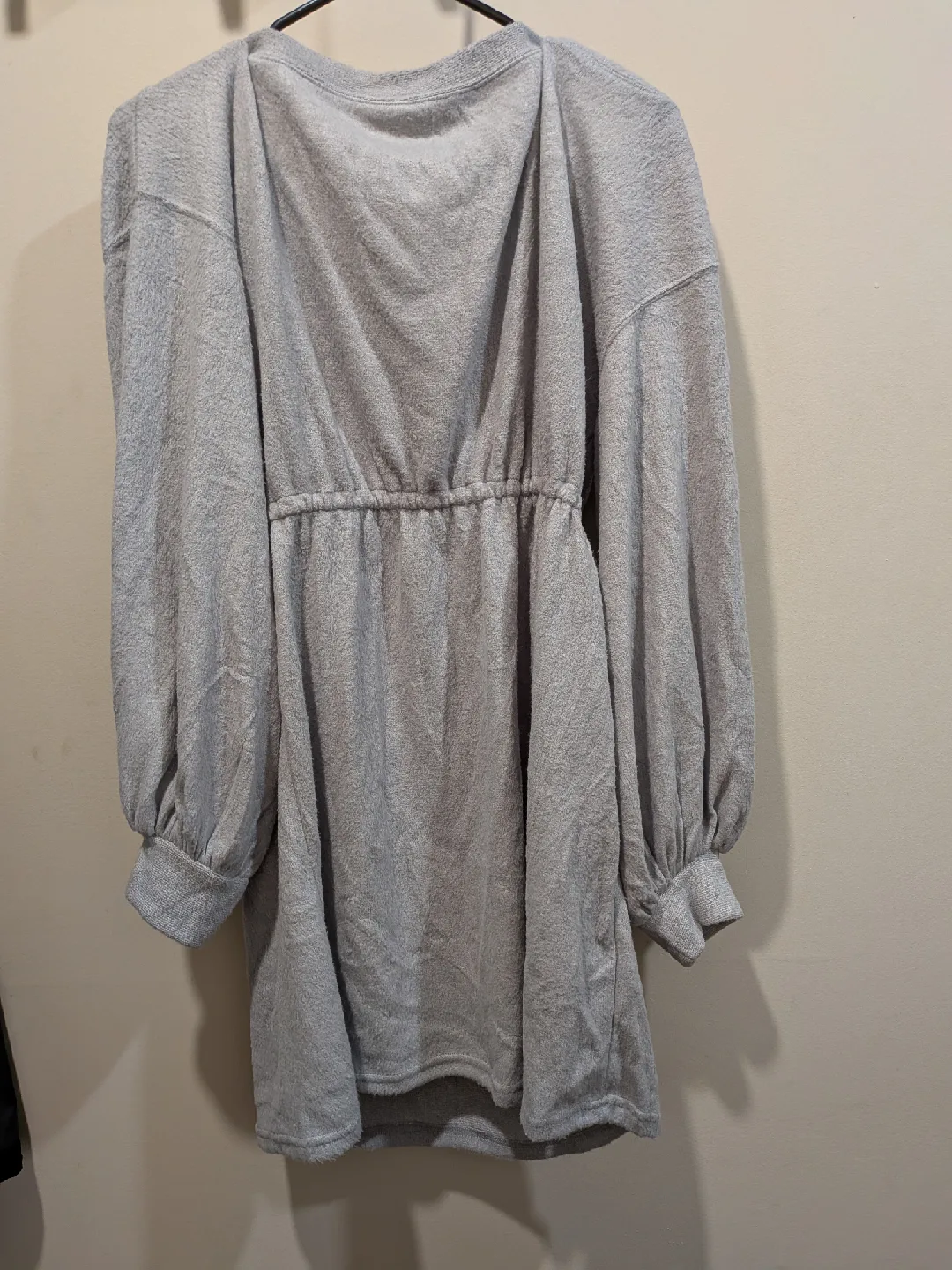 Forever 21 Grey Long Sleeve Dress thumbnail