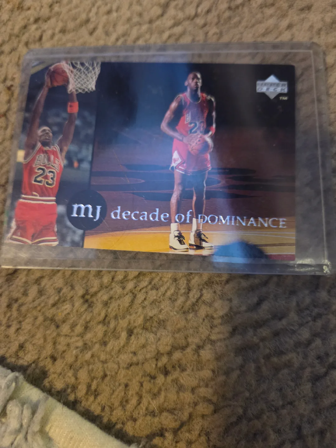 Michael Jordan Decade of Dominance Upper Deck Card thumbnail