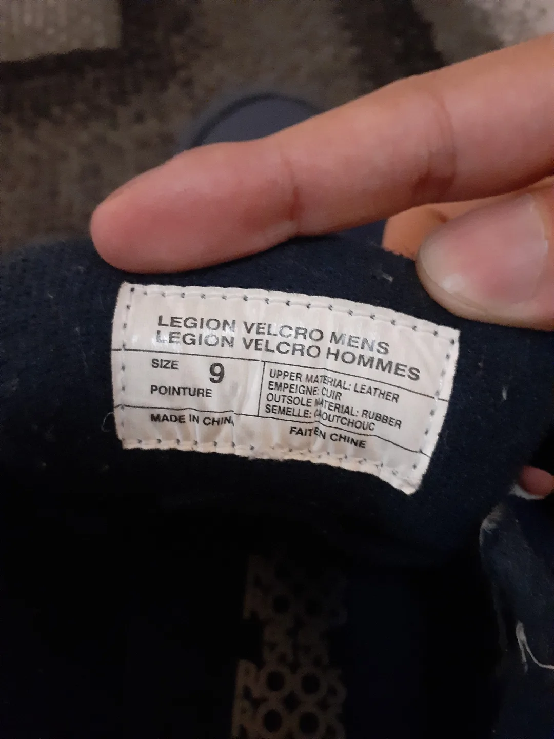 Roos Legion Velcro Mens Shoes Size 9 image indicator(4)