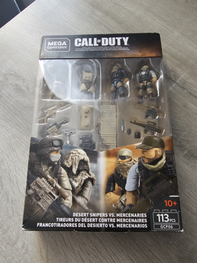 Mega Construx Call of Duty Desert Snipers vs. Mercenaries