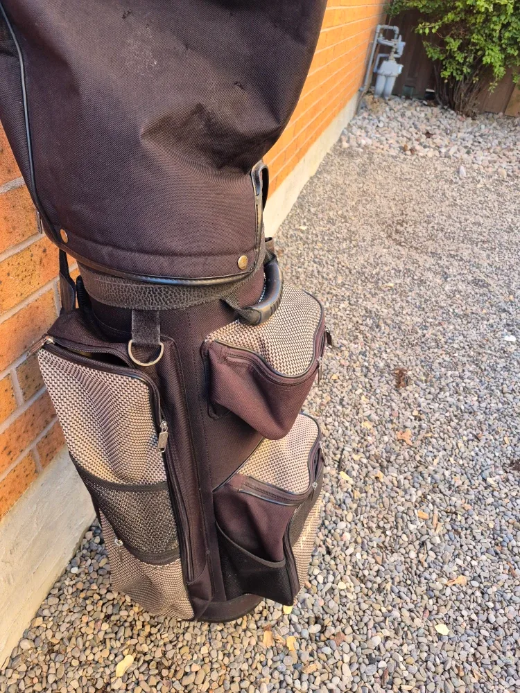 Top Flite Golf Bag - Black & Grey image indicator(4)