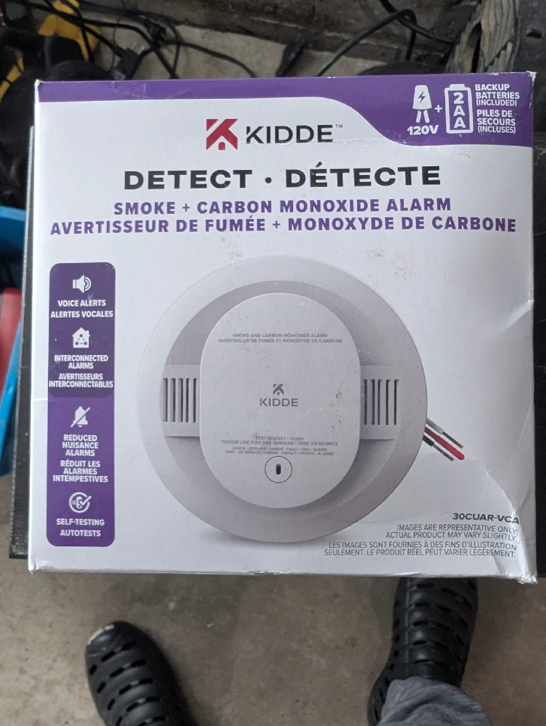 Kidde Smoke + Carbon Monoxide Alarm