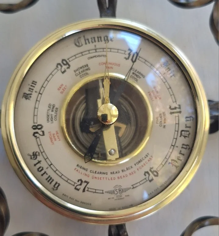 Shortland British Smiths Instrument Barometer image indicator(3)