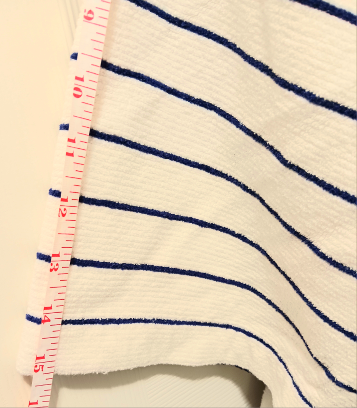 💤White and Blue Striped Robe 3 1/4 Sleeves💤 - photo 2