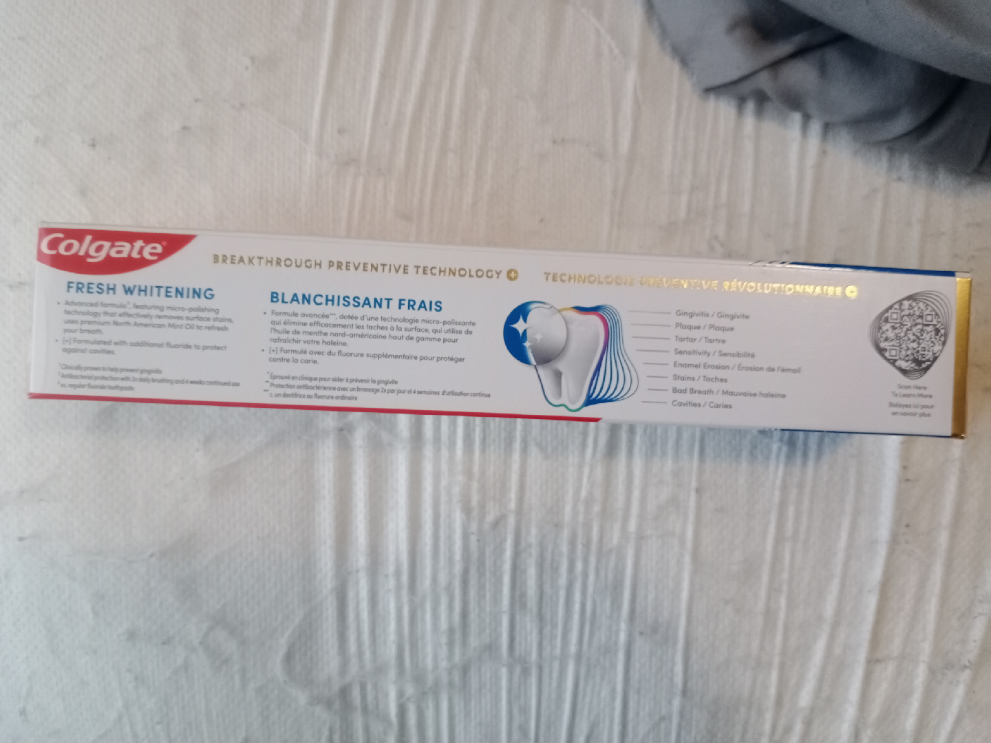 Colgate Total Fresh Whitening Toothpaste - 170 ml - photo 2
