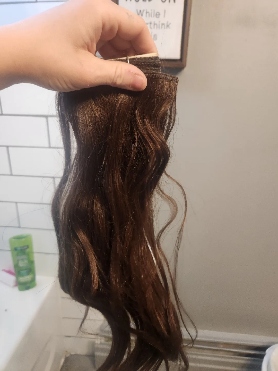 Brown human  Hair Extensions image indicator(2)