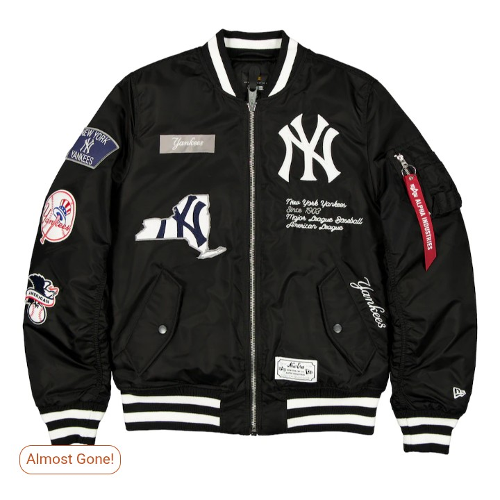 Alpha Industries New York Yankees MA-1 Bomber Jacket - photo 2