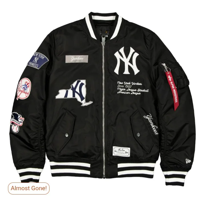 Alpha Industries New York Yankees MA-1 Bomber Jacket image indicator(2)