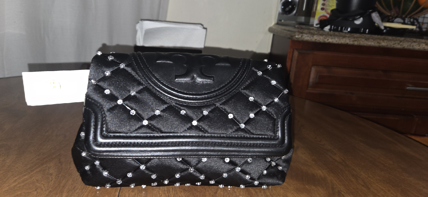 Tory Burch Black Quilted Shoulder Bag
