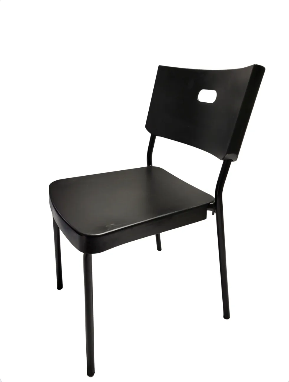 Black Stacking Chair image indicator(2)