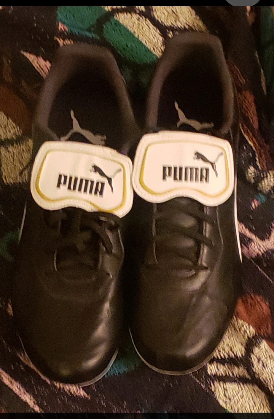 Puma Black Leather Shoes