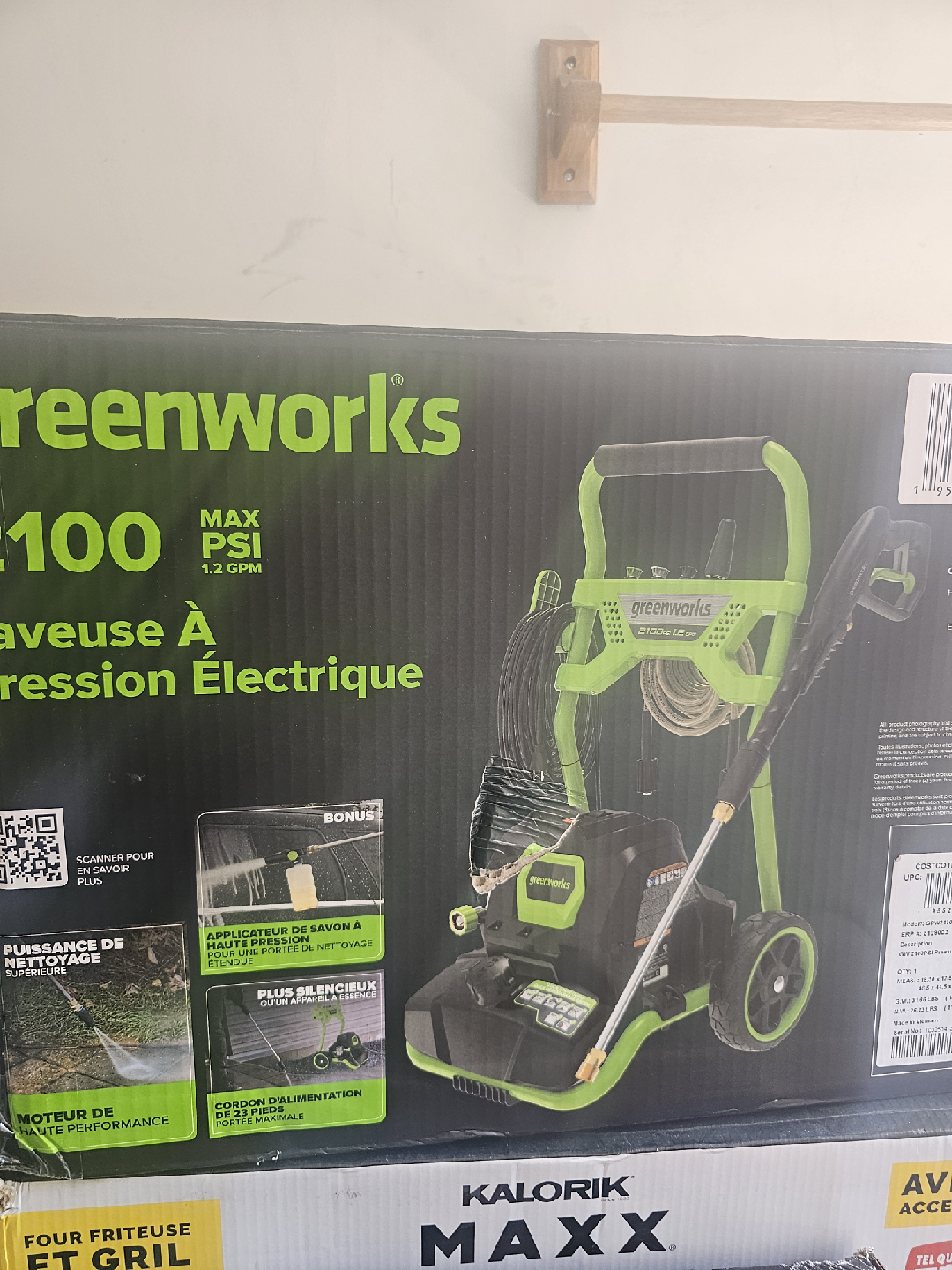 Greenworks 2100 PSI Electric Pressure Washer - New - photo 2