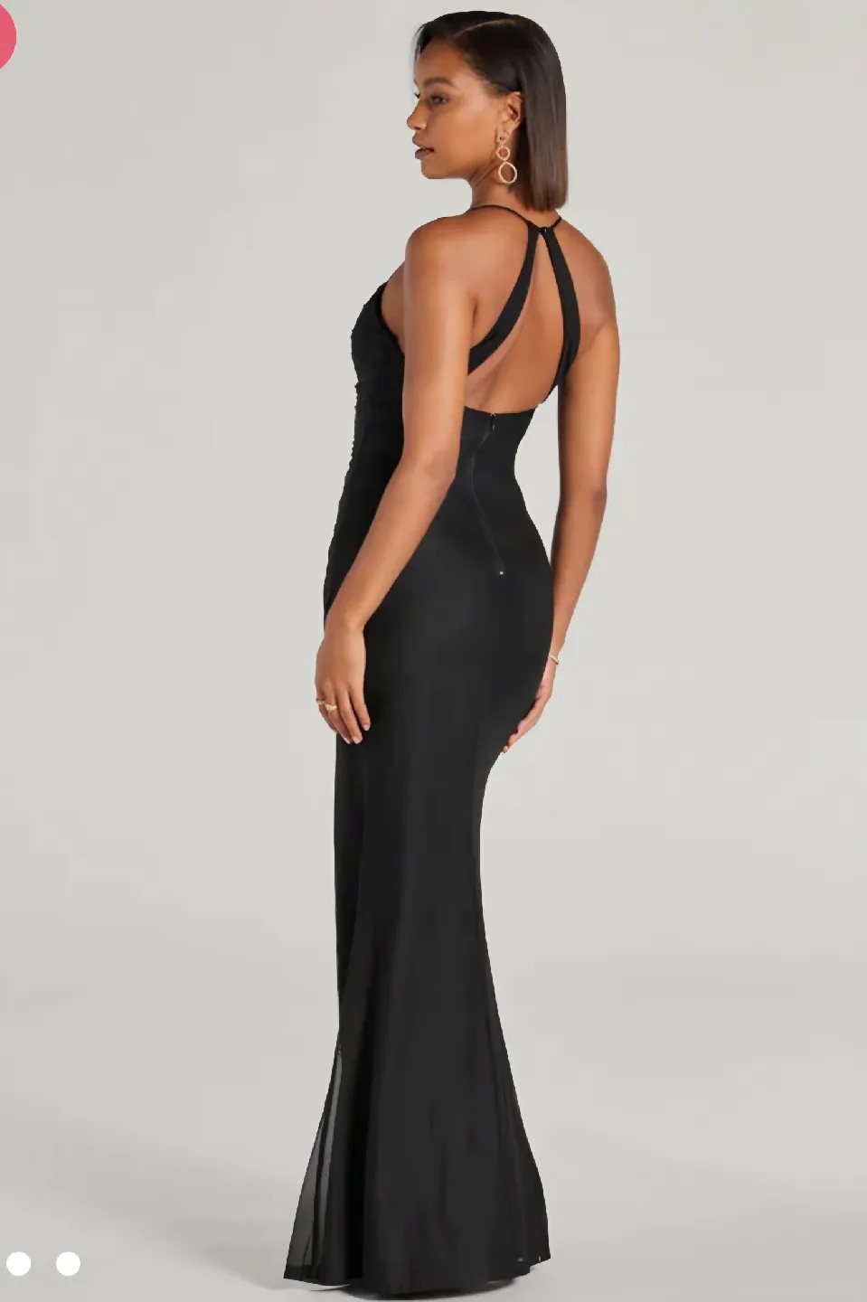 Black Maxi Dress image indicator(2)