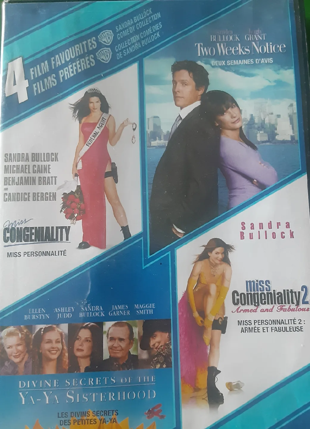 4 Film Favorites: Sandra Bullock Comedy Collection DVD