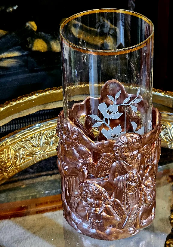 Angel Cherub Vase Candle Holder image indicator(3)